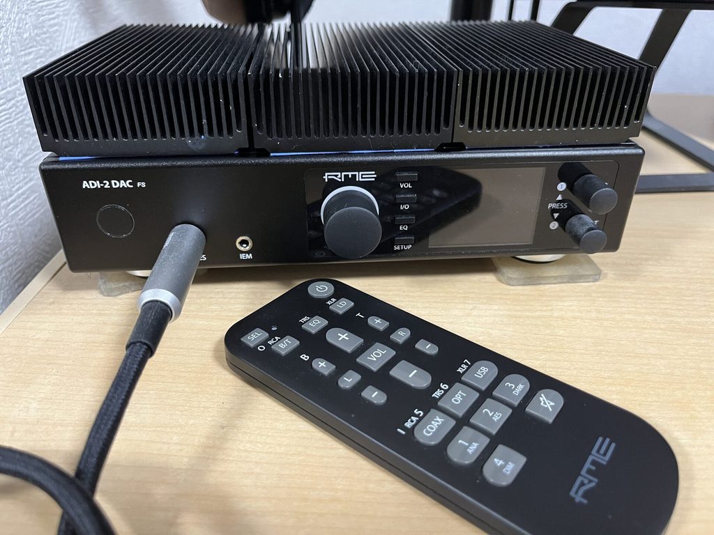 rme adi-2 dac fs＆ヒートシンク